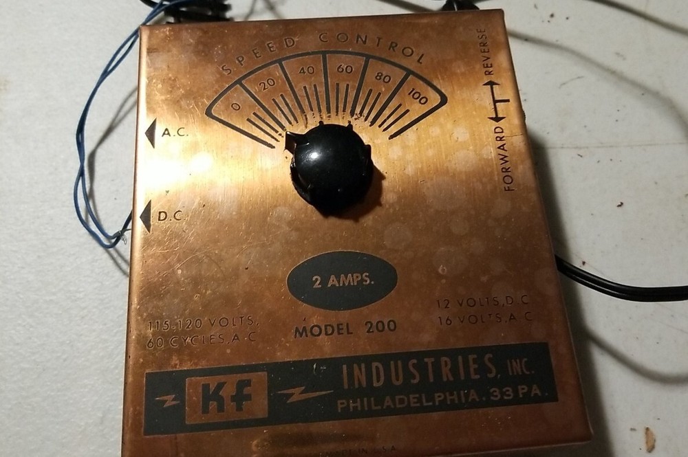 KF INDUSTRIES MODEL 200 2A TRAIN TRANSFORMER