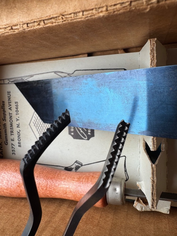 FRANK MITTERMEIER CHECKERING TOOLS SET + 2 DEM-BART C-1 AND S-1