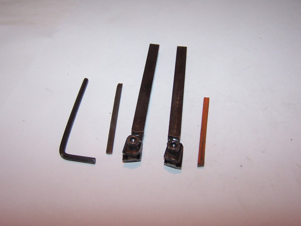 Edelstaal Unimat Lathe Insert Tool Holder, 2700, 1/4", left & right tools, #143