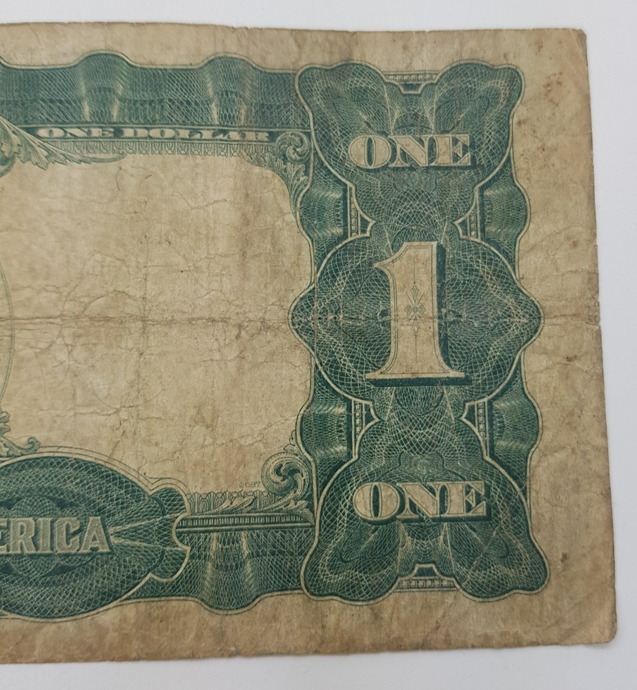 1899 $1 Silver Certificate Black Eagle Note V60648185A