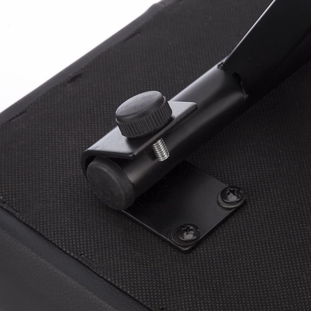 KB100 Adjustable Padded Keyboard Bench, X-Style, Black