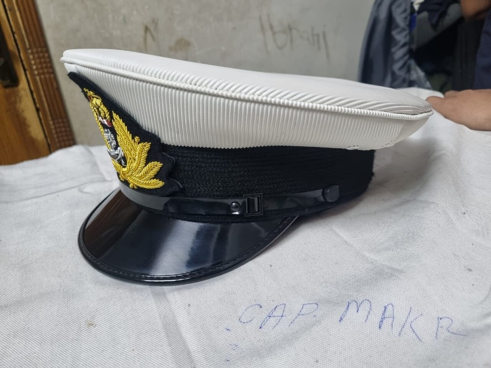 S.A. Navy Officers Peak Cap
