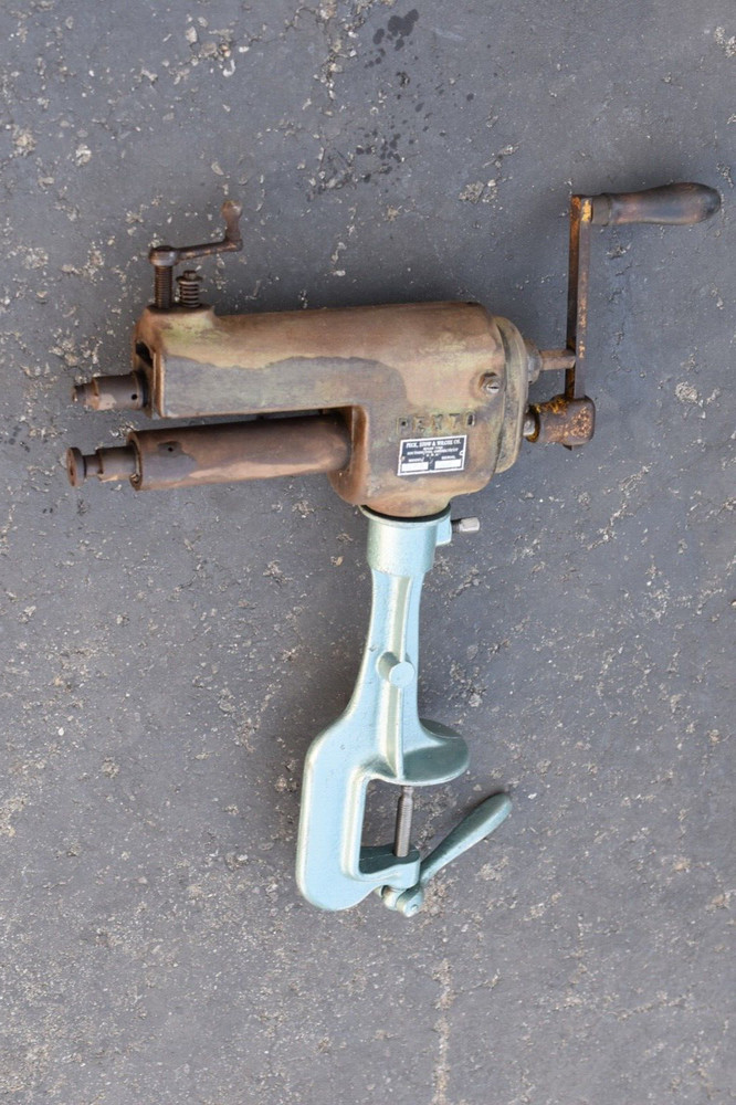 Pexto Roper Whitney 622 Combination Rotary Machine bead roller