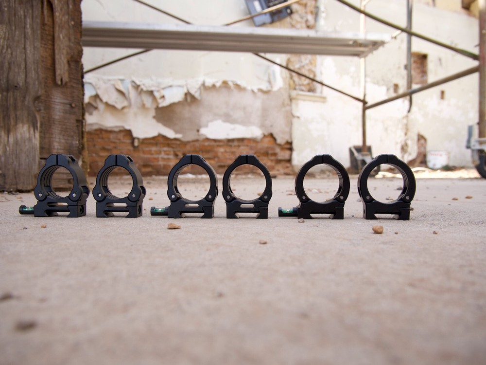 35mm Medium Scope Rings with Inetgrated Level!