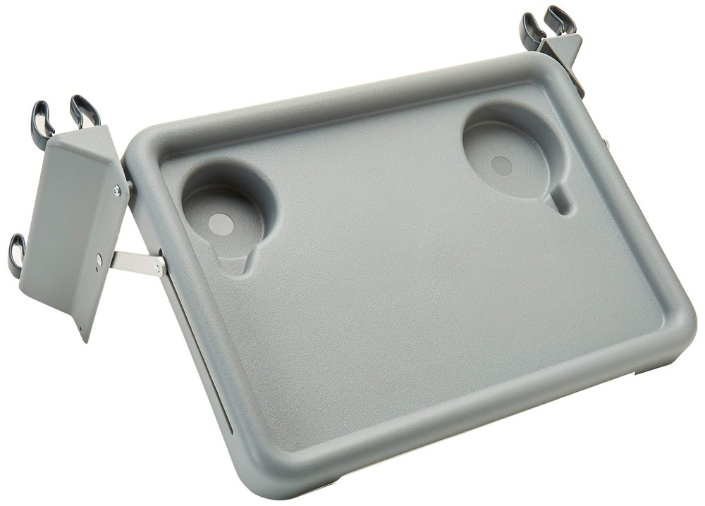 Lumex Folding Walker Tray with Cup Holders – Clip-On Walker Accessory, Too