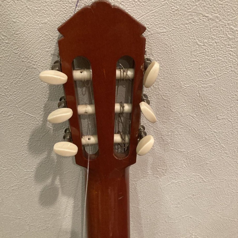 Yamaha Classical Guitar Brown Black-String With Ink Mark, Used