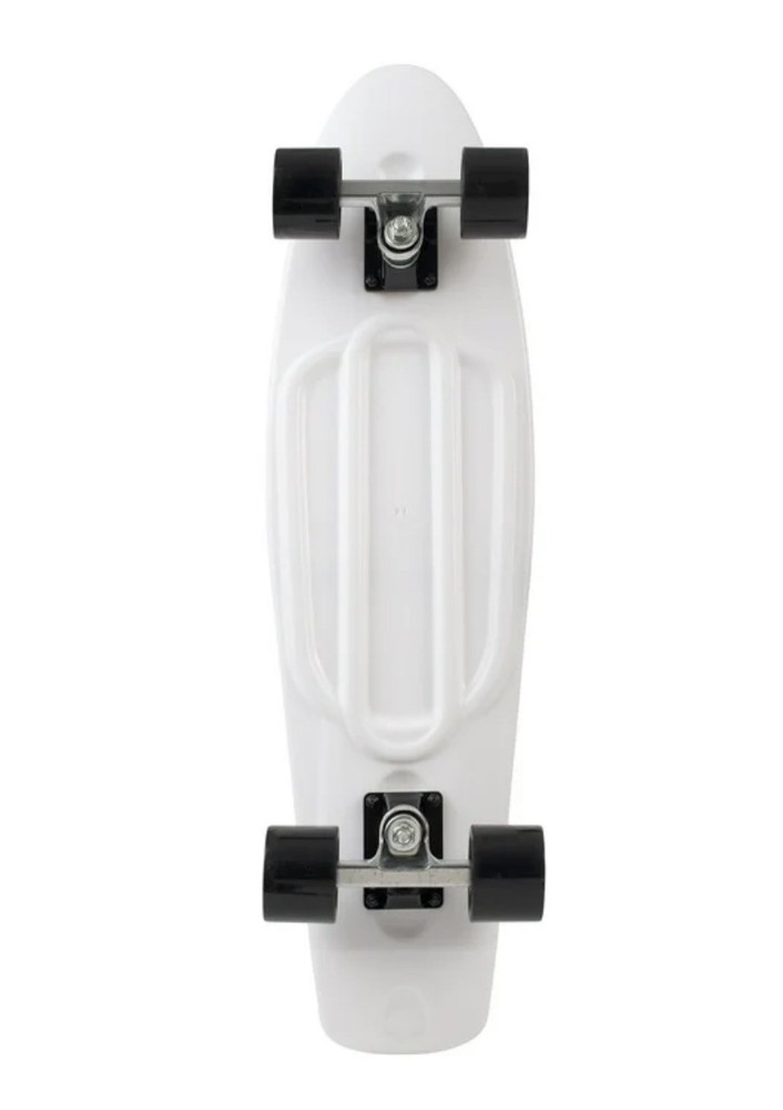 NEW Retrospec Quip 27" SkateBoard Plastic Deck White Plastic Wrapped