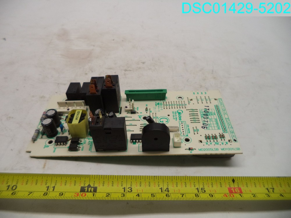 Used: Hamilton Beach Midea Ver1.01-Beta MD2005LSB Microwave Control Board