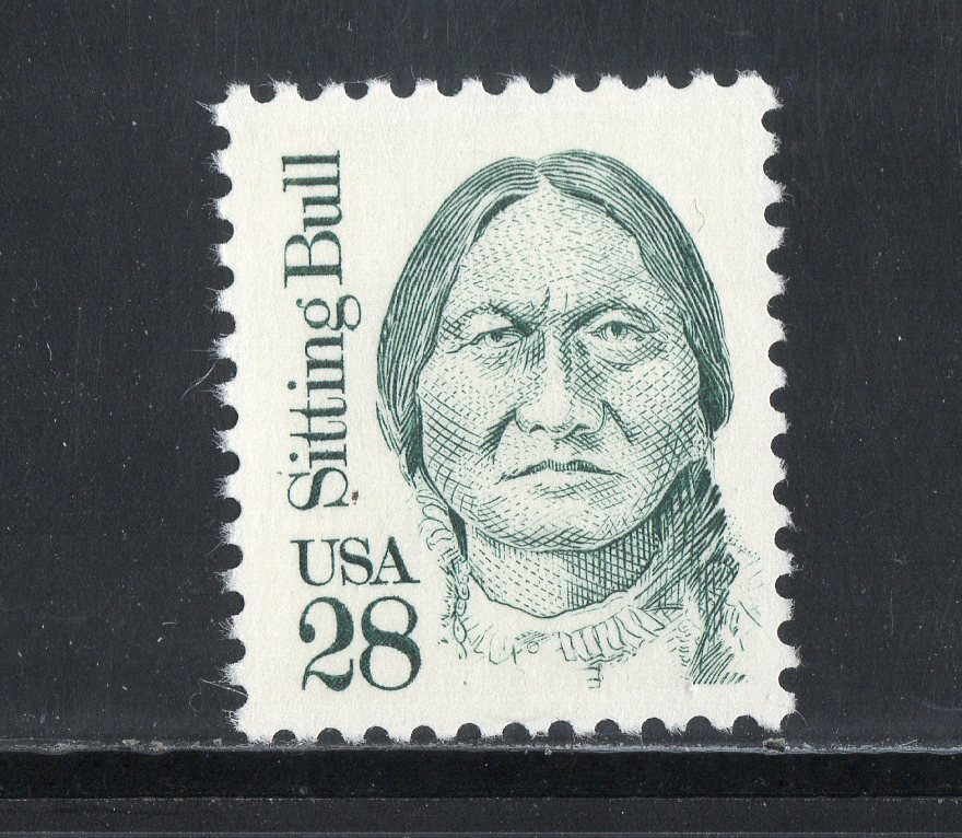 2183 *  SITTING BULL  *  U.S. Postage Stamp MNH  ^