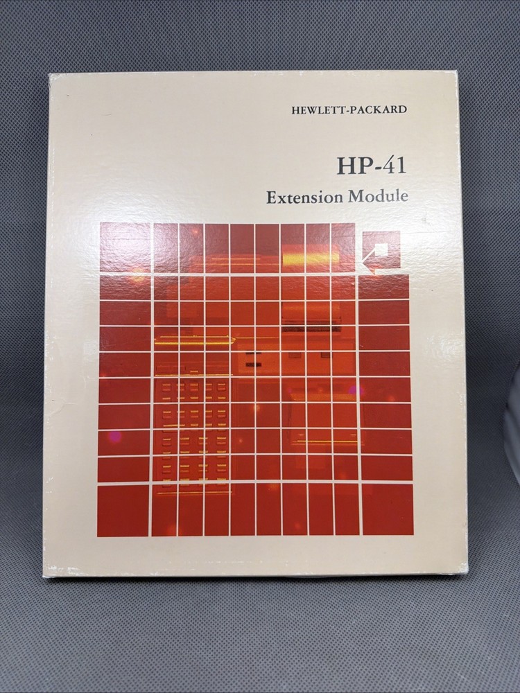 BOXED Hewlett Packard HP 82184A PLOTTER module HP 41C CV CX Calculator