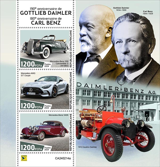 Daimler & Benz Anniversaries