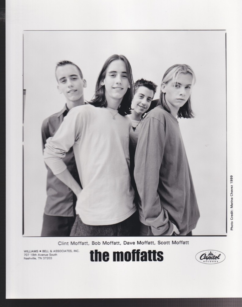 the moffatts chapter 1: a new beginning press kit 1999  press release  book mark