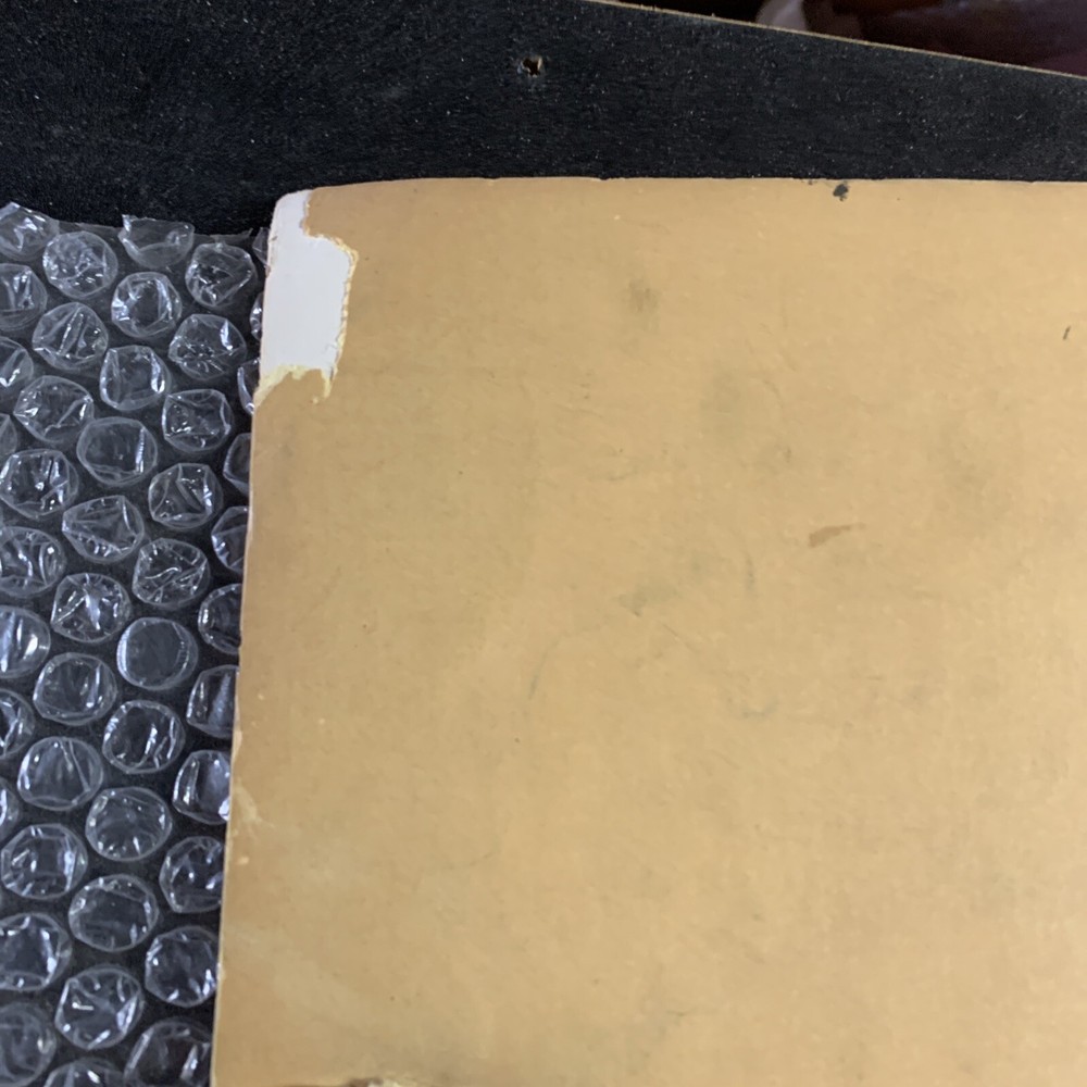 Missing Front Cover Original Atari Sprint 2 arcade video game manual