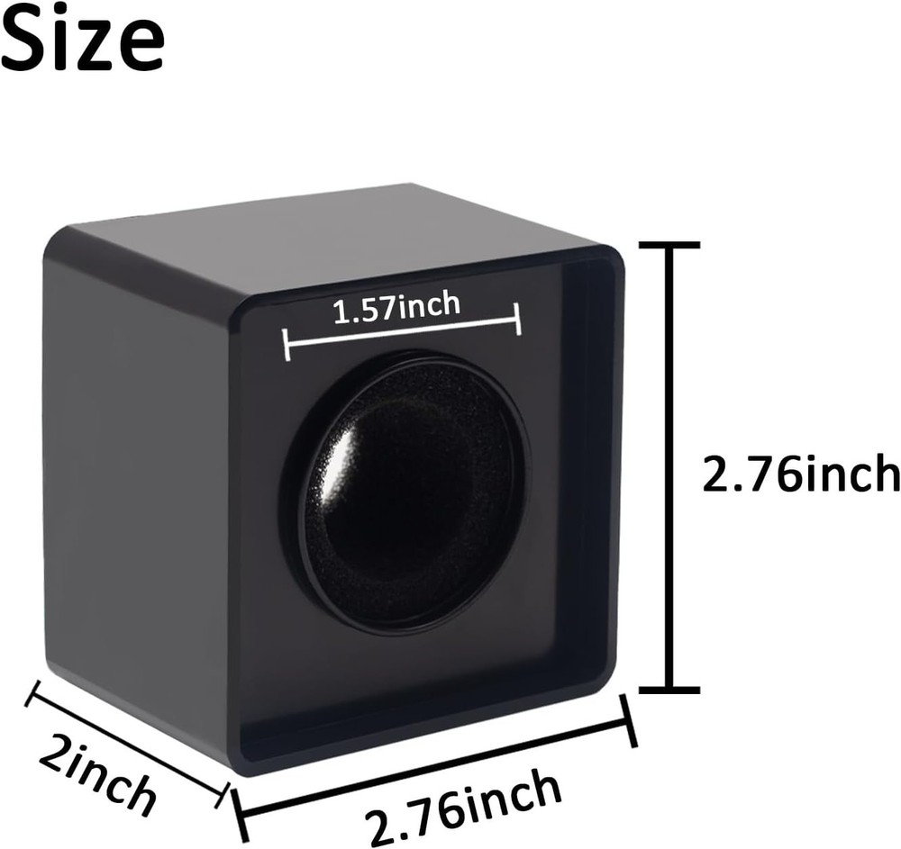 4 Pcs Microphone Flag Station Portable Square Cube Shaped Mic Flags ABS Foam for