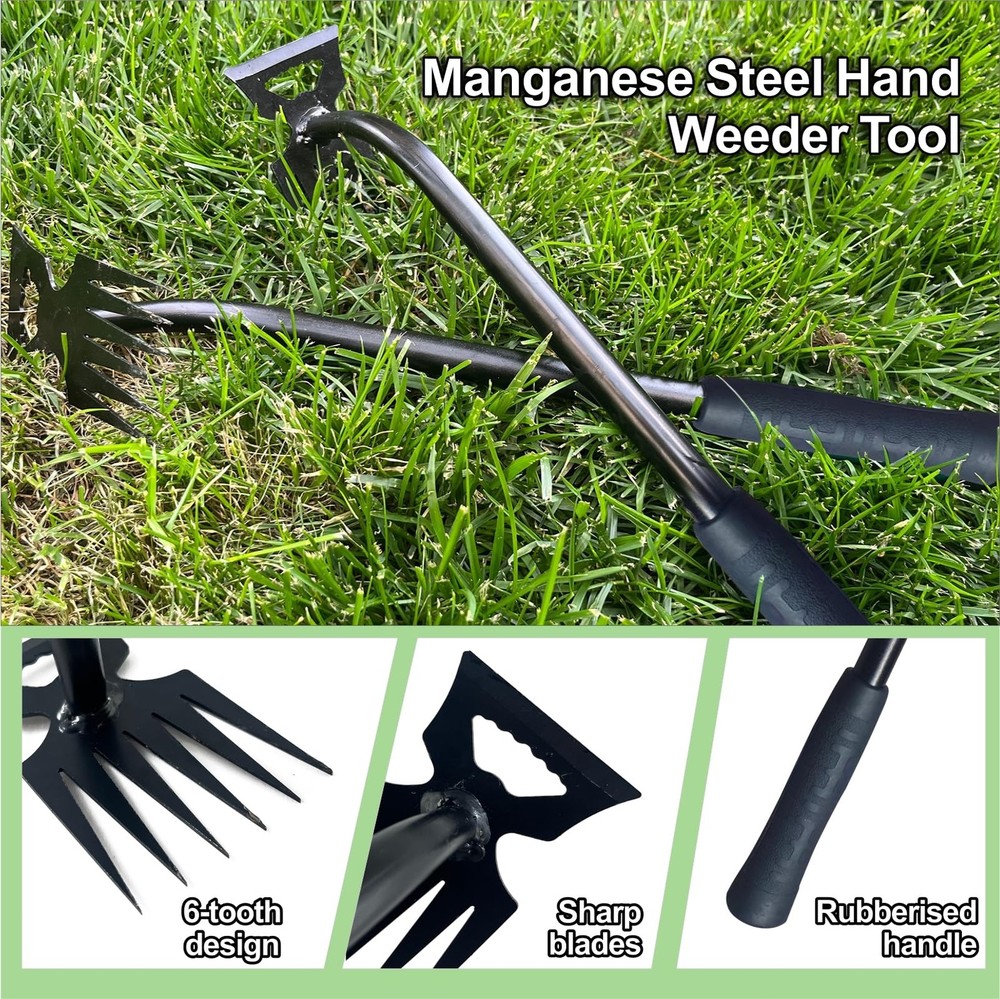 Weed Puller Tool2Pcs Gardening Hand Weeder Tools, 2025 New Weeding Artifact U...