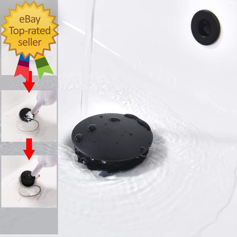 Bathroom Sink Drain Drain Stopper Bathroom Sink without Overflow Pop up Drain As