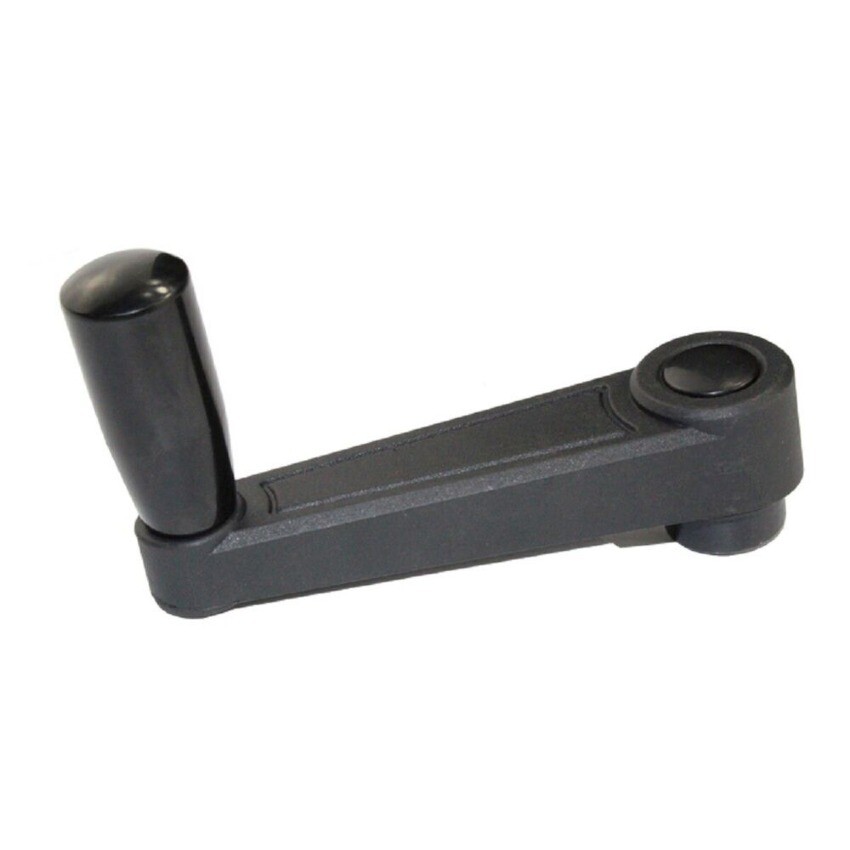 Crank Handle with Round or Square Installation Hole and Revolving Handle