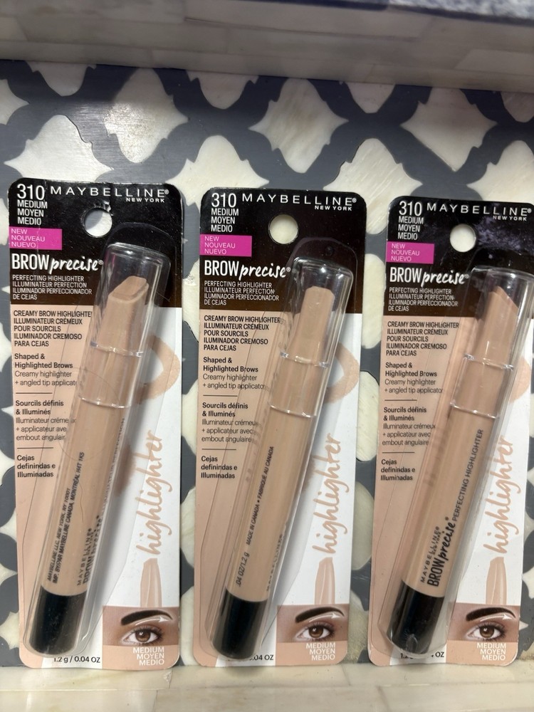 Maybelline Brow Precise Highlighter 310 Medium New Carded