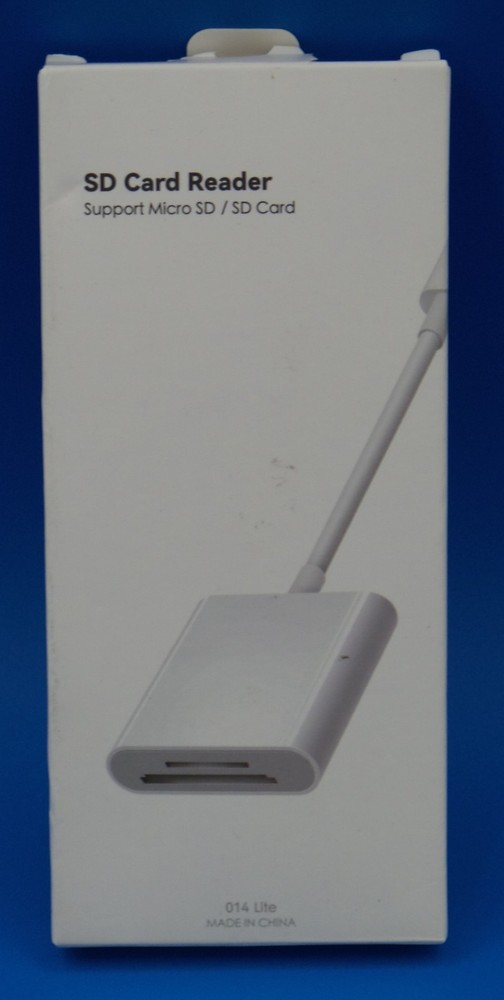 SD Card Reader Micro SD Lightening & USB-C for iPhone 15 iPad MacBook Windows