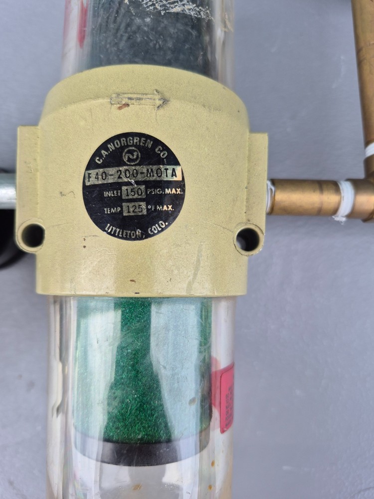 C.A. Norgen Filter Unit with Weatherhead Regulator
