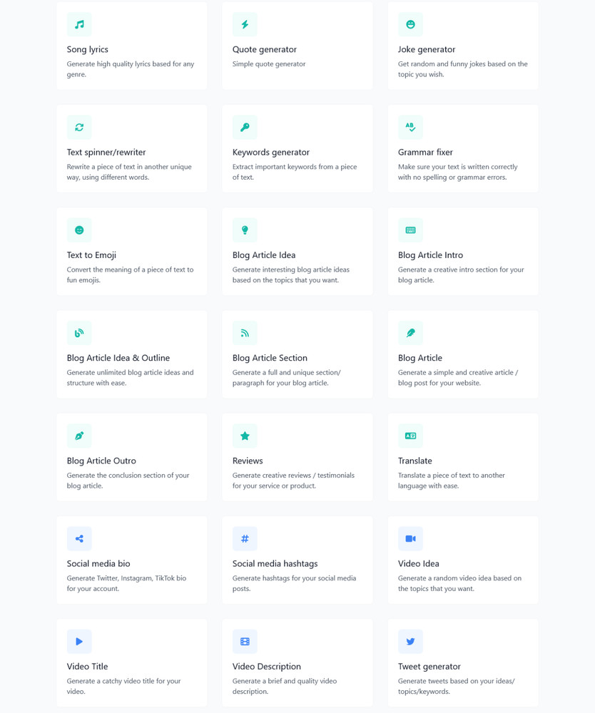 69AI Assistant Platform – Content Generator, Chat Bot, Image AI, Speech to Text