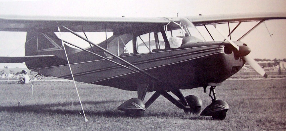 Aeronca TRI-TRAVELER PLAN + CONSTRUCTION ARTICLE for 32" FF or RC Model Airplane