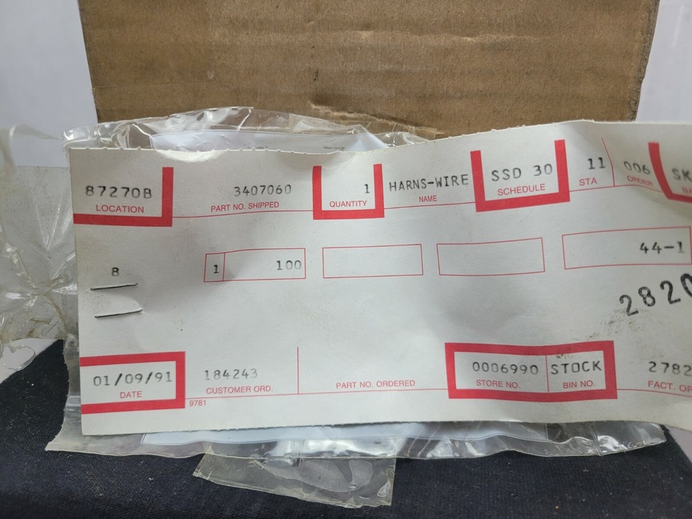 FSP 3407060 Wiring Harness