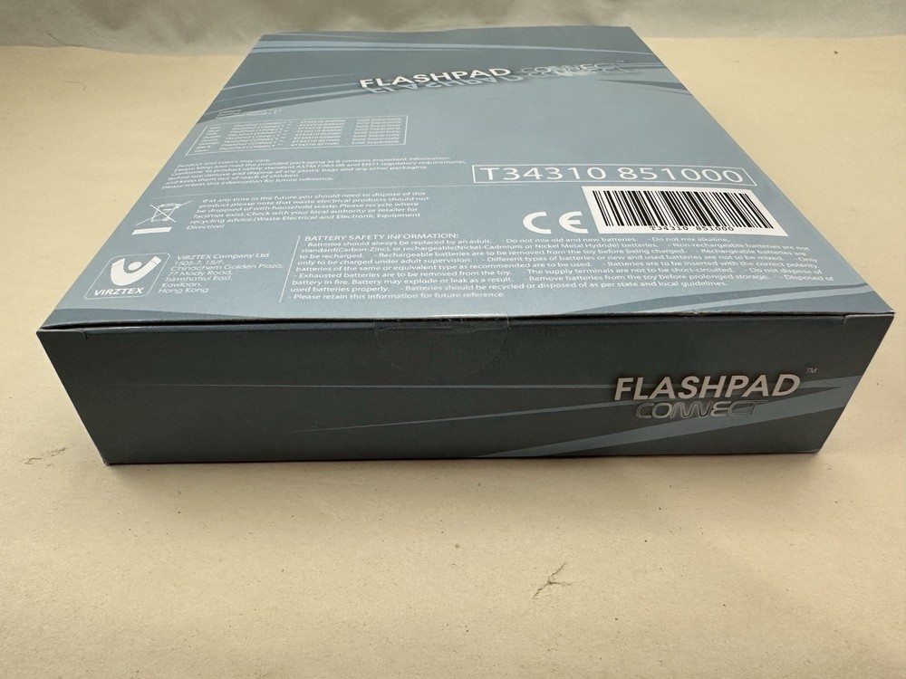 New VirzTex FLASHPAD CONNECT Touchscreen Interactive Game w/Lights 9 Game Modes