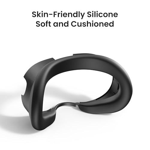 F3 Silicone Facial Interface Compatible with Meta/Oculus Quest 3, Sweatproof