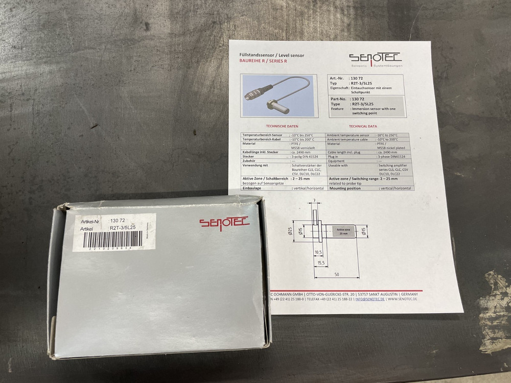 Senotec R2T-3/5L25 Sensor