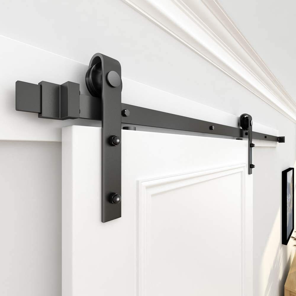 Sliding Barn Door Roller Hardware Kit j Shape Design