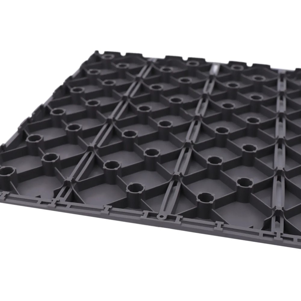 Interlocking 12"x12" Plastic Composite Patio Deck Tiles Easy DIY Installation