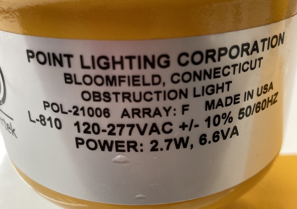 Point Lighting L-810 Double Obstruction Light