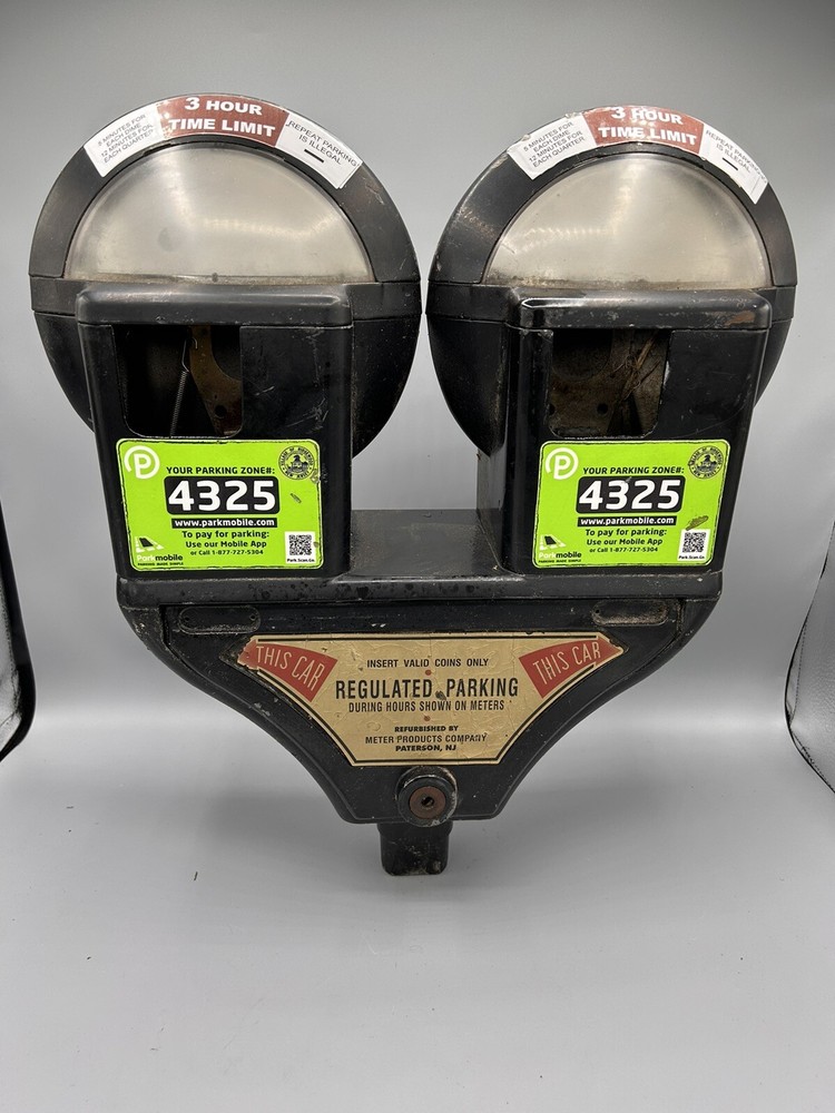 Vintage Duncan Double Parking Meter Housing , Duncan 60 original Double