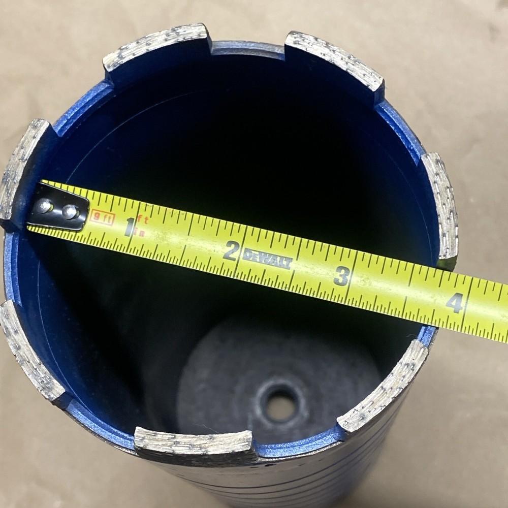 4" Dry Diamond for Core Drill Bits for Brick, for BLOCK or Masonry