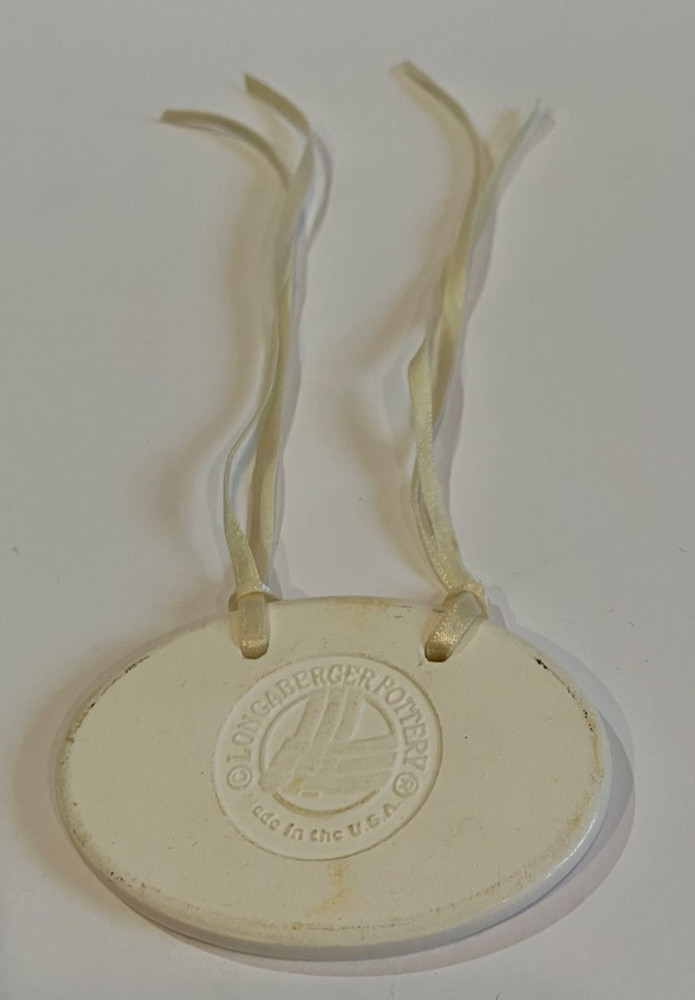 Longaberger Coffee Basket Tie On