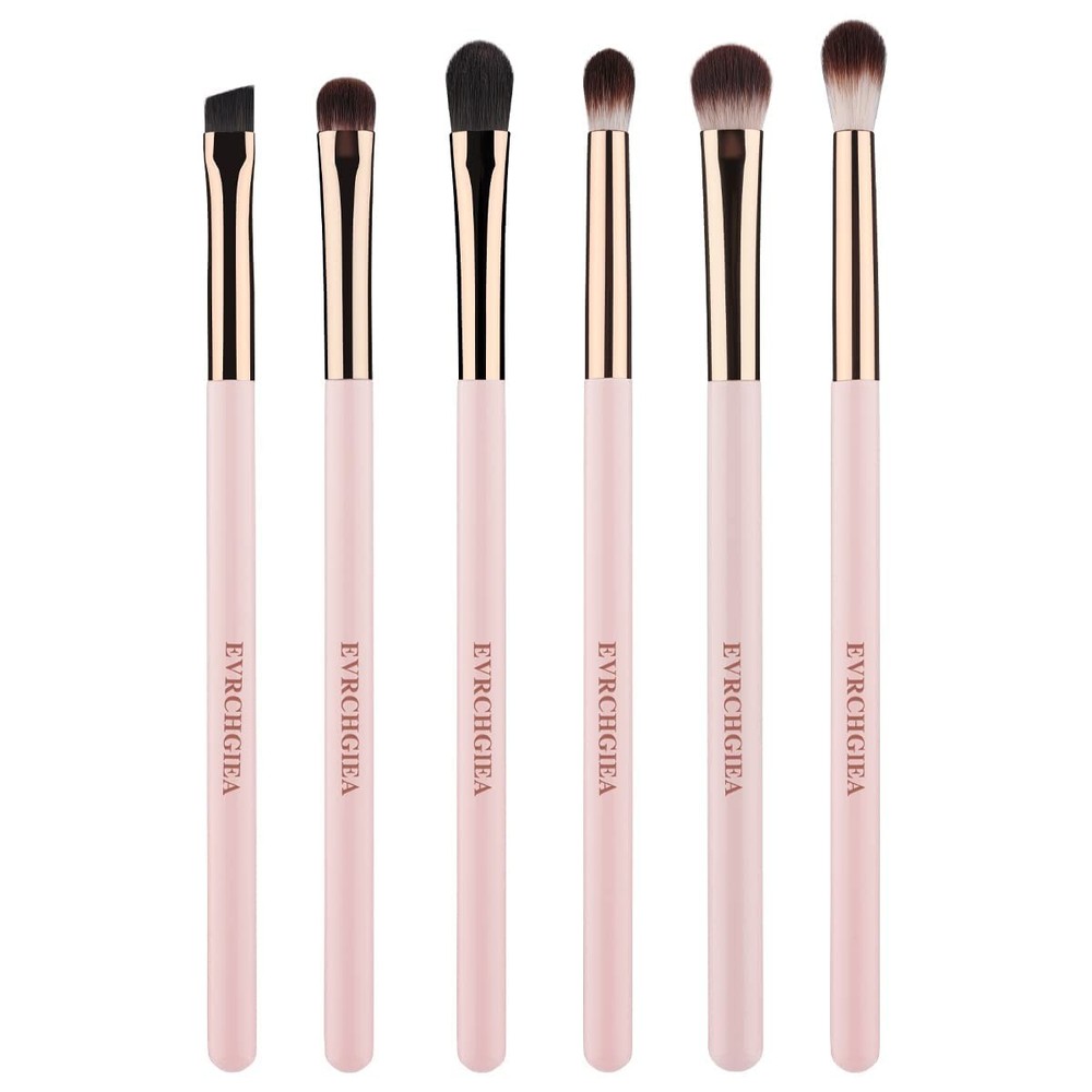 Eye Makeup Brush Set, 6 Pcs Professional Blending Eyeshadow Makeup Brushes