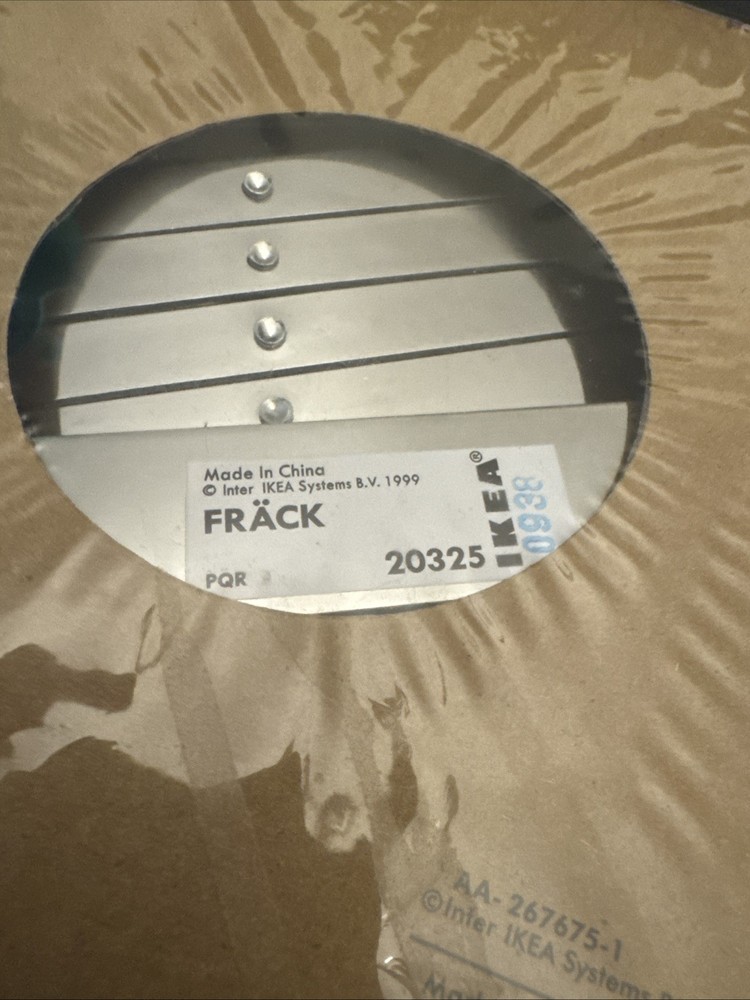 IKEA FRACK MIRROR: MAGNIFYING--MAKEUP--SHAVING--EXTENDABLE WALL-MOUNT 20325 NEW