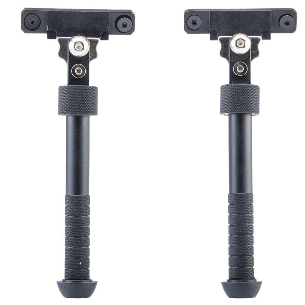 6''-9'' Adjustable M-LOK Bipod Side Rail Direct Attach 5 settings for leg length