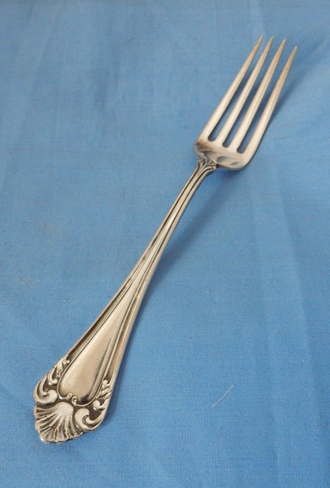 C Rogers International Silver Silverplate 1900 Eucla 7" Fork HTF