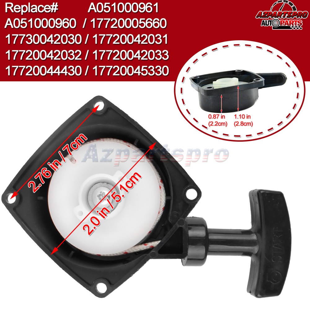 Starter Recoil Pull Start Assy For Echo PB-250 PB-250LN PB-252 Handheld Blower