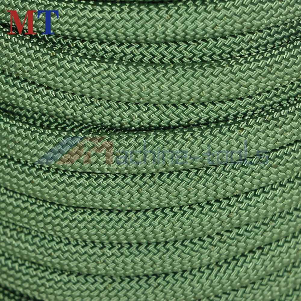 Strong Pulling Rope Braided Polyester Rope 3/8" × 100' 3520Lbs (Armygreen)