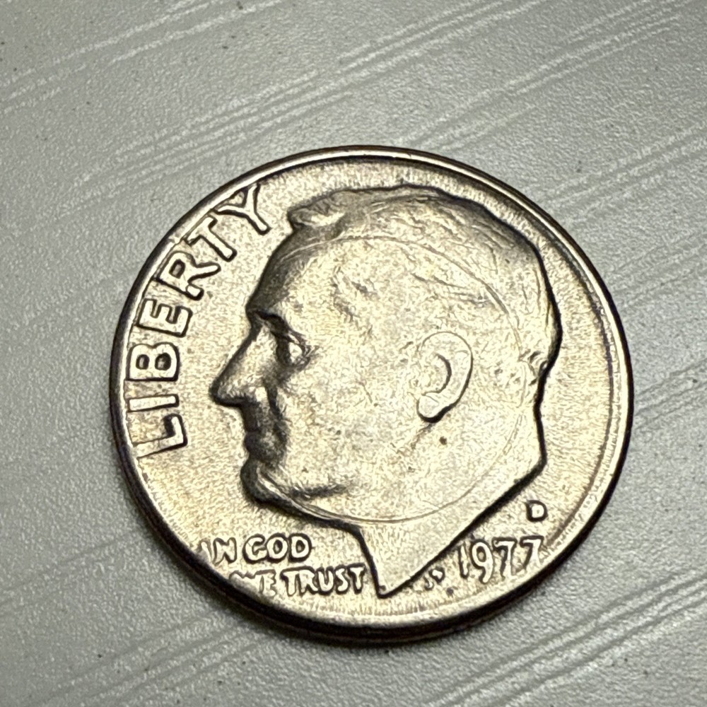 1977 ROOSEVELT DIME RARE ERRORS LOOK FOR YOUR SELF MULTIPLE ERRORS