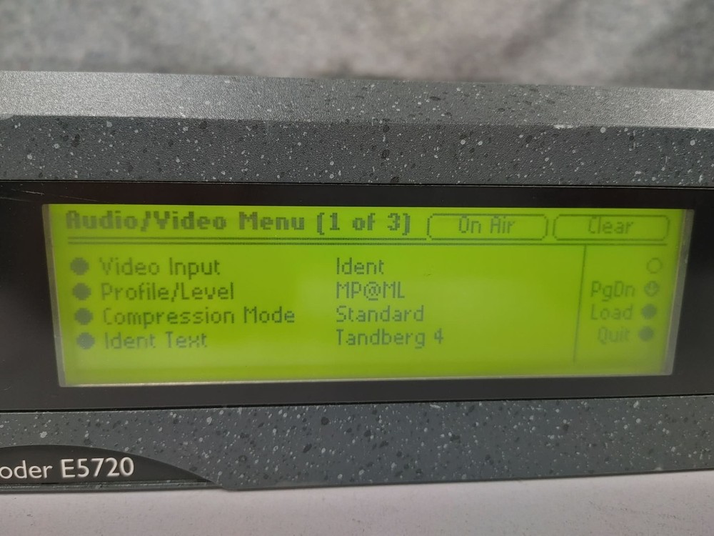 Tandberg Encoder E5720 MPEG‑2 Standard Definition Evolution 2RU Encoder