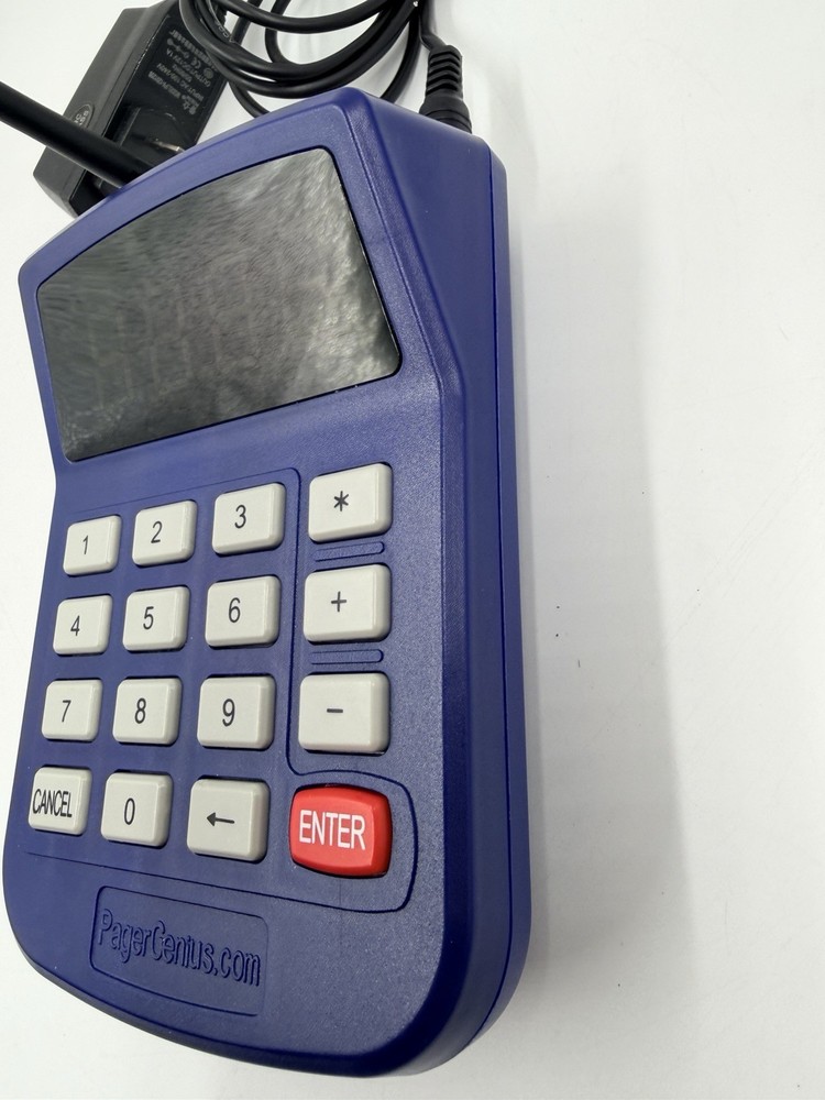 Pager Genius Restaurant Coaster Keyboard Paging Transmitter Replacement