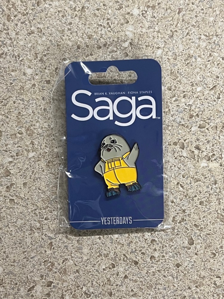 SKYBOUND Yesterdays SAGA Ghus Enamel PIN New