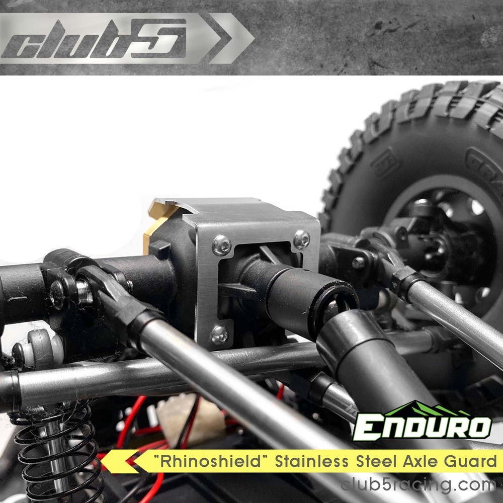 "Rhinoshield" Front / Rear Axle Guards For Element RC Enduro Sendero