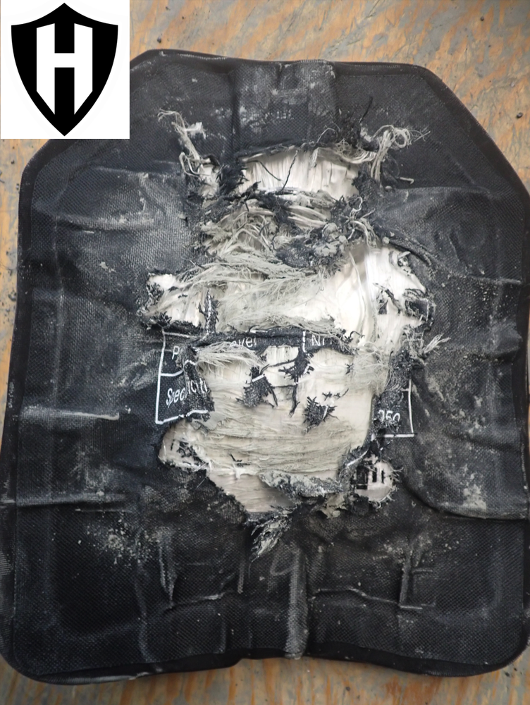 Level IIIA 3A, bulletproof, hard backpack panel 10x12" - lab tested & video