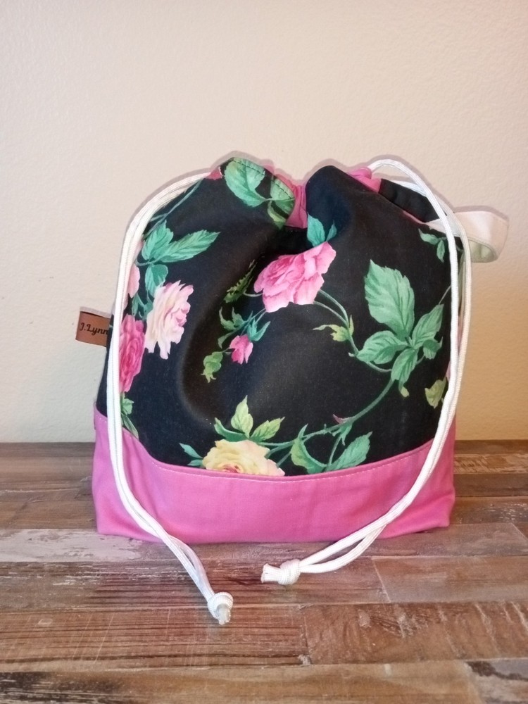 Knitting Crochet Project Bag Handmade