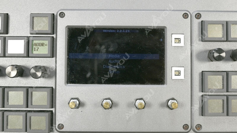 Evertz EMC-DCP Master Control & Channel Branding Control Panel - Missing BTN